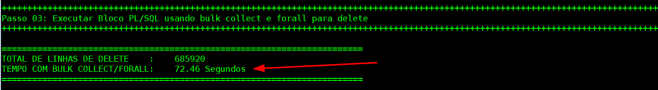 DELETE em Lote no Oracle: Comparando BULK COLLECT e FORALL com Métodos ... image.