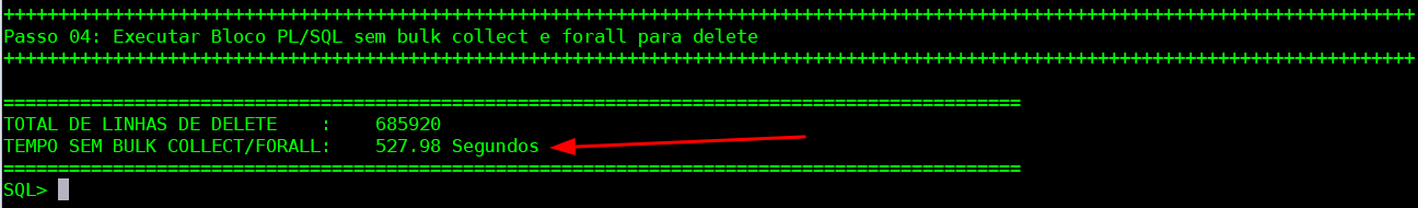 DELETE em Lote no Oracle: Comparando BULK COLLECT e FORALL com Métodos ...